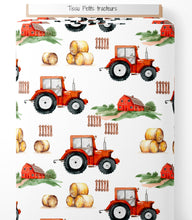 Tissu - Petits tracteurs