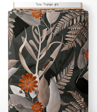 Tissu - Tropique gris