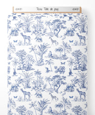 Tissu - Toile de jouy