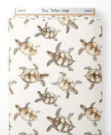 Tissu - Tortues beiges