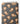 Tissu - Lions stylisés beige et orange