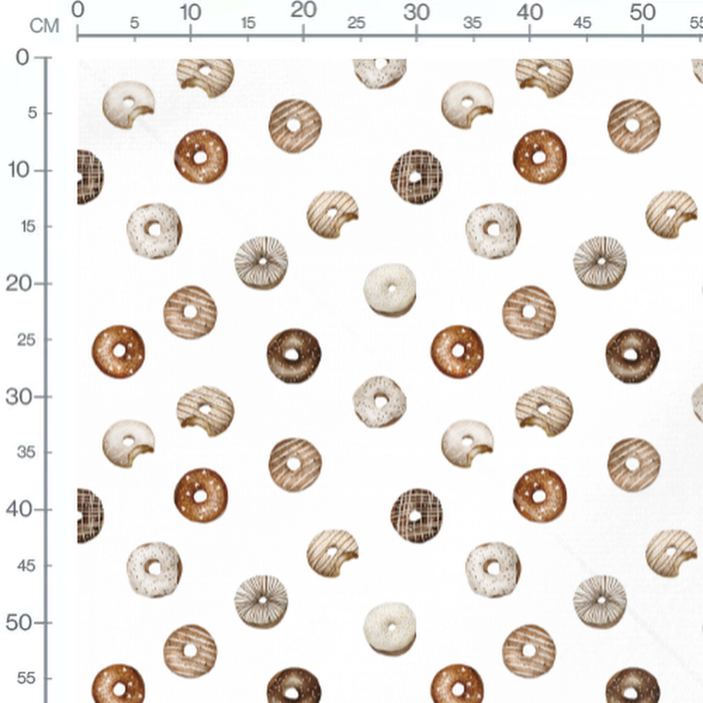Tissu - Chevaliers et châteaux mignons