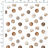 Tissu - Chevaliers et châteaux mignons