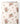 Tissu - Fleurs roses et beiges pastel