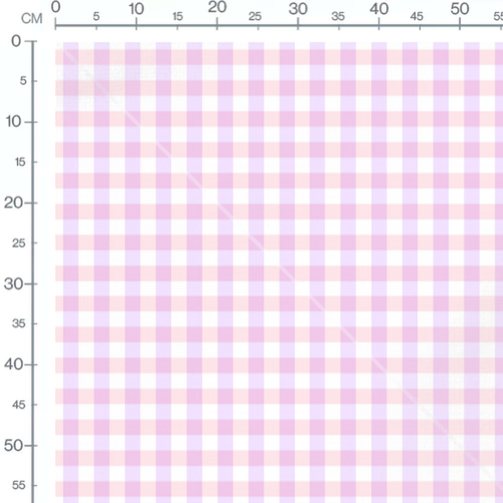 Tissu - Carreaux rose clair répétitifs