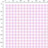 Tissu - Carreaux rose clair répétitifs
