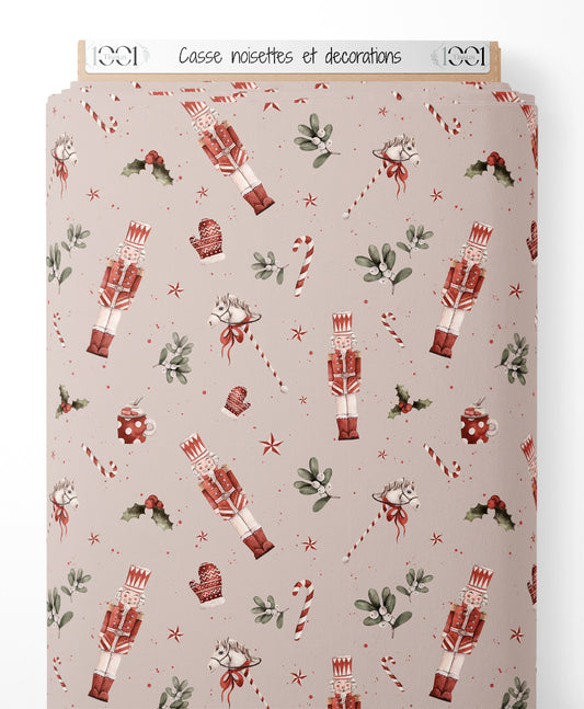 Tissu - Casse-noisettes et décorations