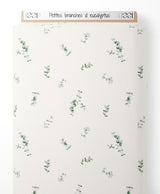 Tissu - Petites branches d'eucalyptus