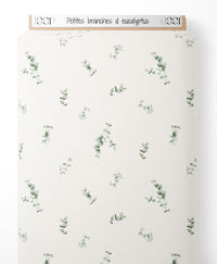 Tissu - Petites branches d'eucalyptus