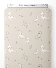 Tissu - Petits phoques adorables