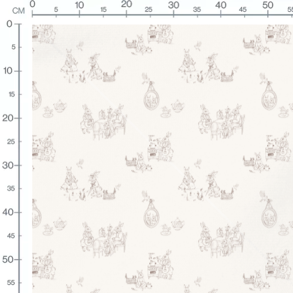 Tissu - Roses aquarelle fond rose