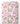 Tissu - Pivoines roses et feuilles vertes