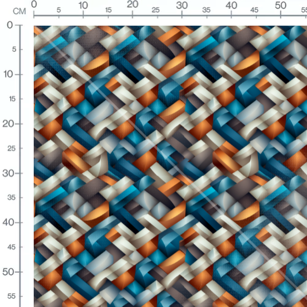 Tissu - Tissage Rubans 3D