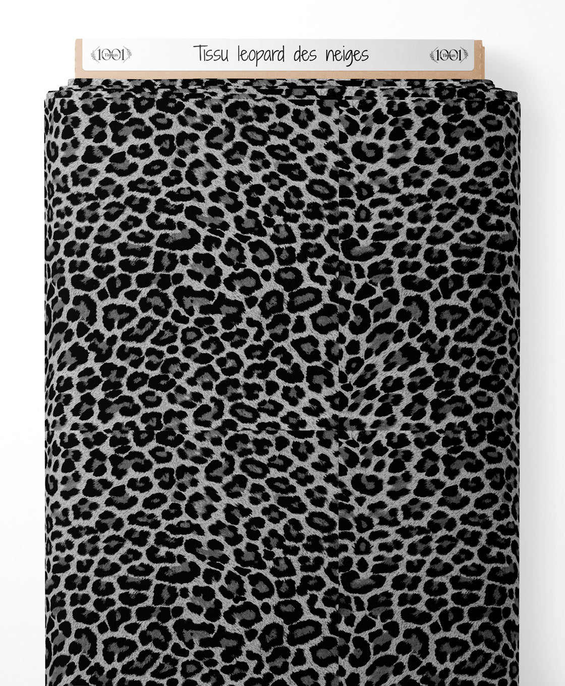 Tissu - leopard des neiges
