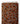 Tissu - Feuilles blanches sur marron