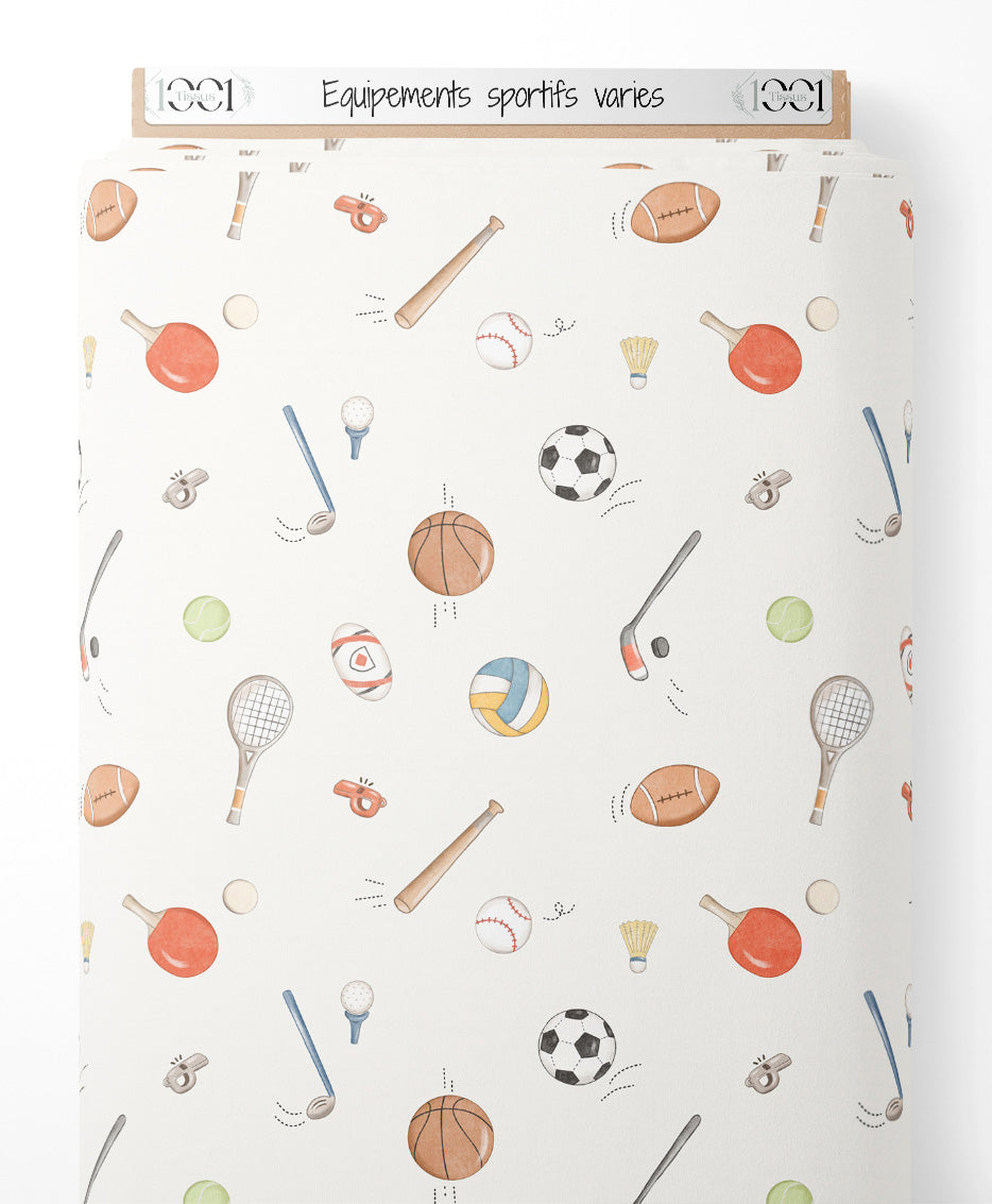 Tissu - Équipements sportifs variés
