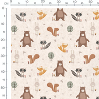 Tissu - Plantes en pot adorables