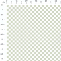 Tissu - Carreaux verts et blancs
