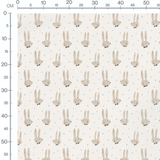 Tissu - Lapins noeuds papillon