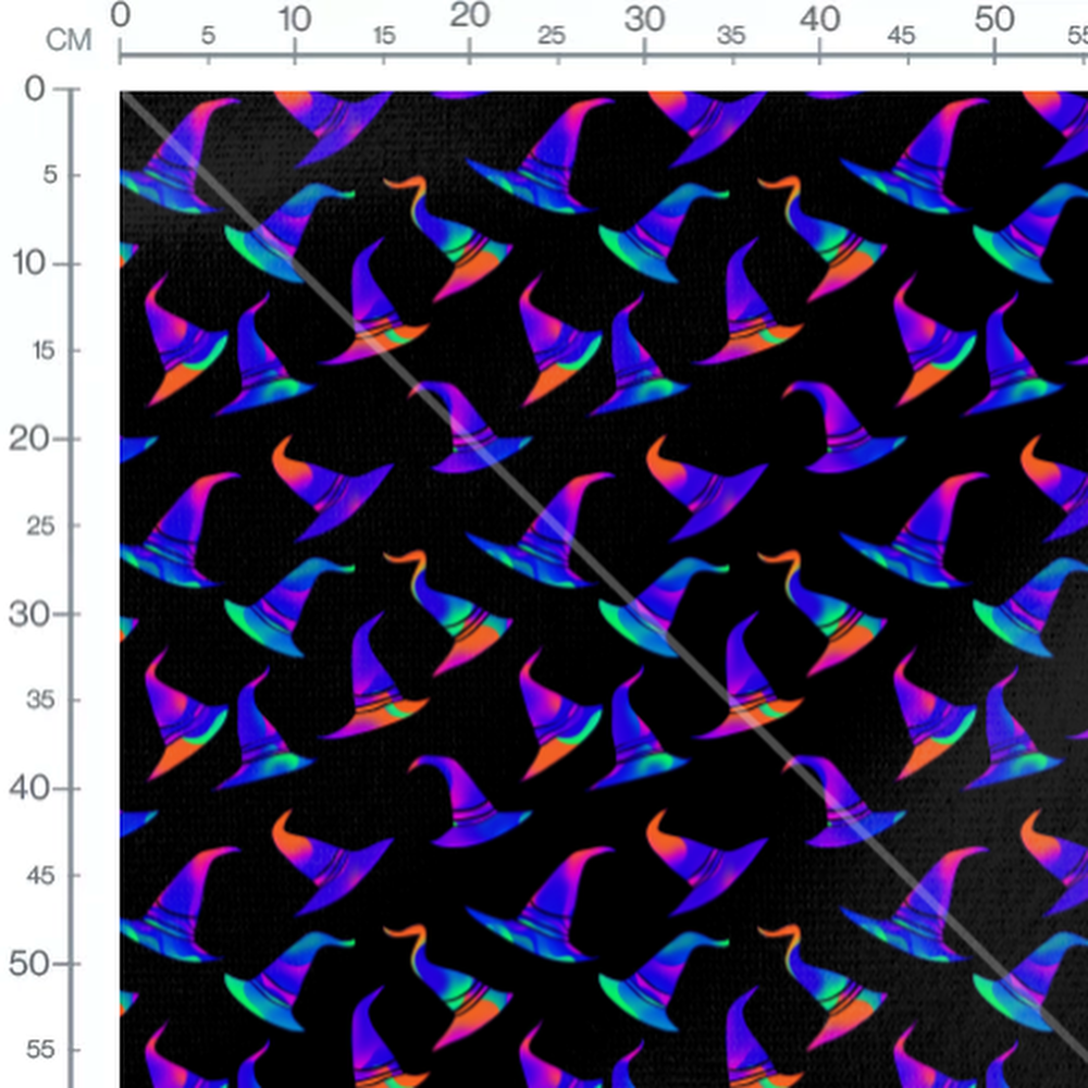 Tissu - Neon Halloween 8