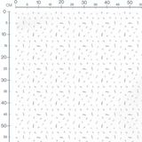 Tissu - Petites branches et baies