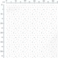 Tissu - Petites branches et baies