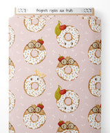 Tissu - Beignets rigolos aux fruits