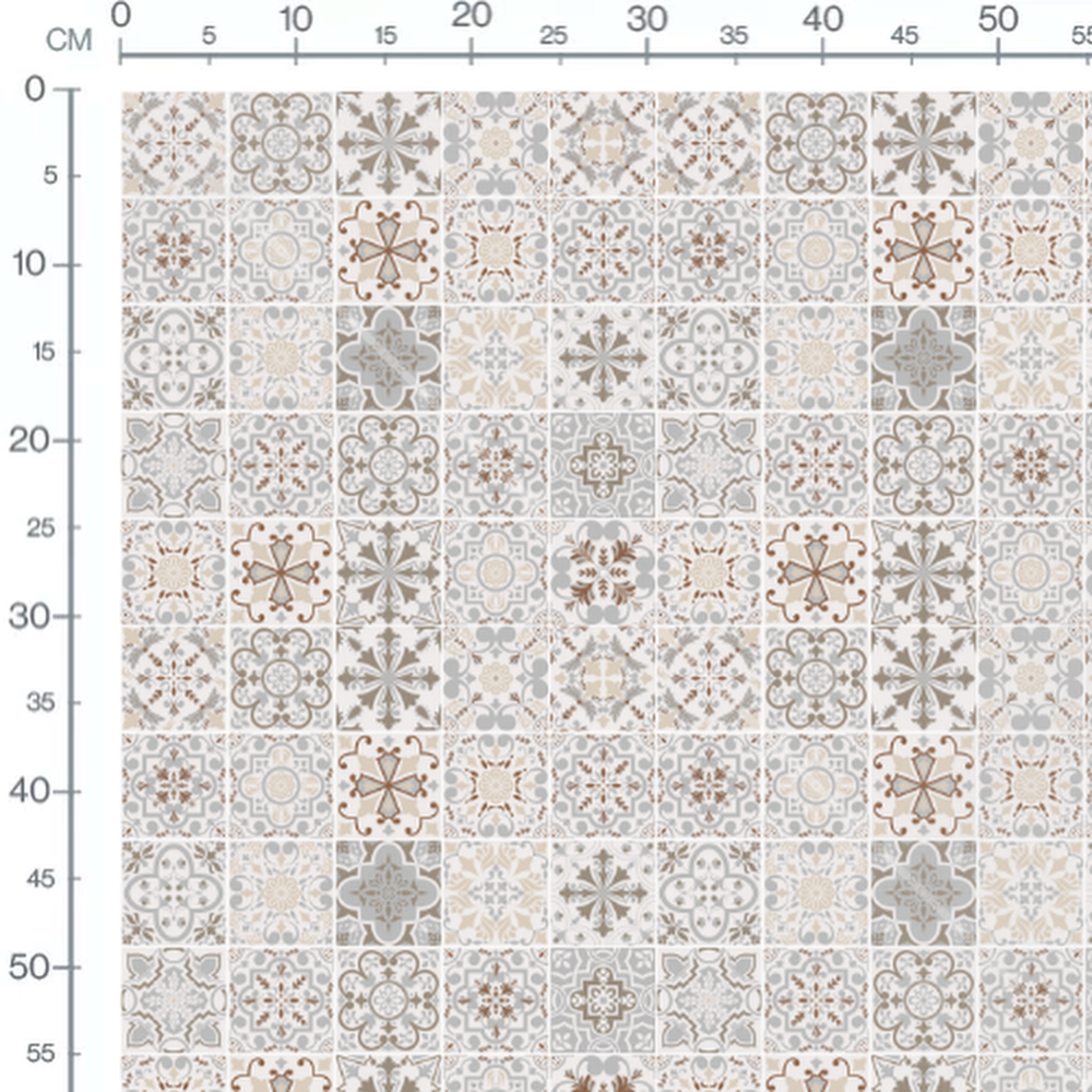 Tissu - Motifs géométriques vintage