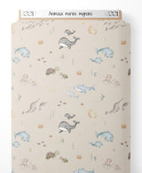 Tissu - Animaux marins mignons