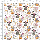 Tissu - Créatures magiques et châteaux