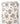 Tissu - Fleurs beige et feuillage vert