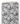 Tissu - Motif abstrait noir et blanc
