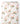 Tissu - Flamants roses et feuillage blanc