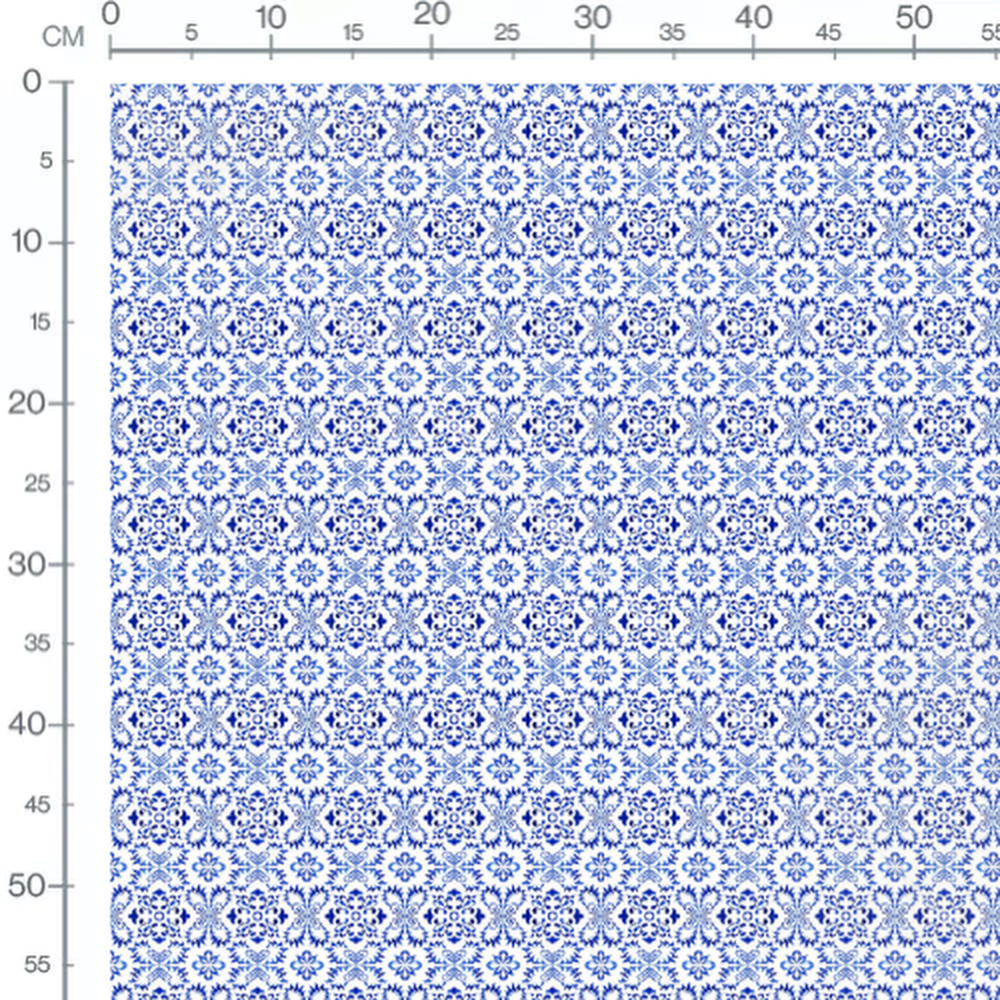 Tissu - Glands et feuilles sur blanc 2