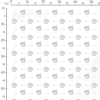 Tissu - Têtes d'ours et arcs