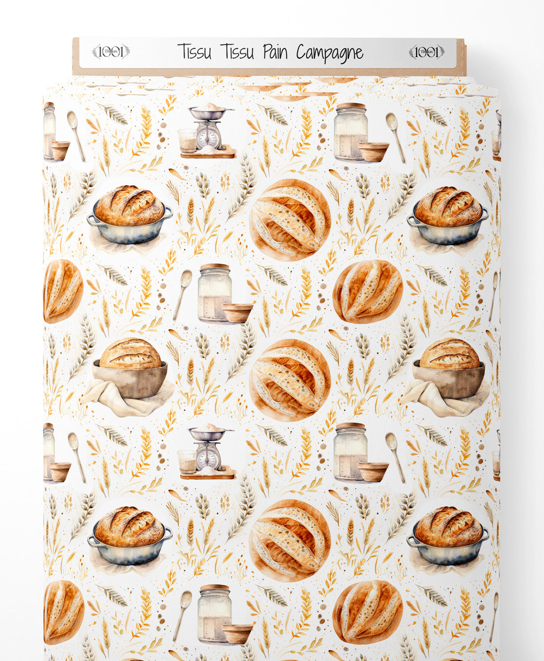 Tissu - Tissu Pain Campagne