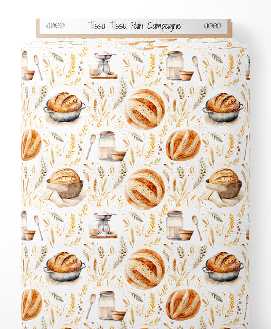 Tissu - Tissu Pain Campagne