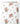 Tissu - Fleurs aquarelle roses et beiges