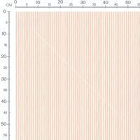Tissu - Animaux et motifs géométriques