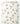 Tissu - Fleurs bleues et centre marron