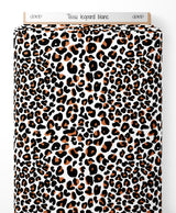 Tissu - leopard blanc