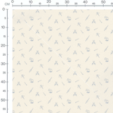 Tissu - Épées et casques bleus