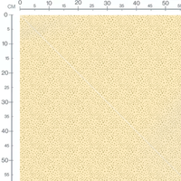 Tissu - Pois irréguliers beige