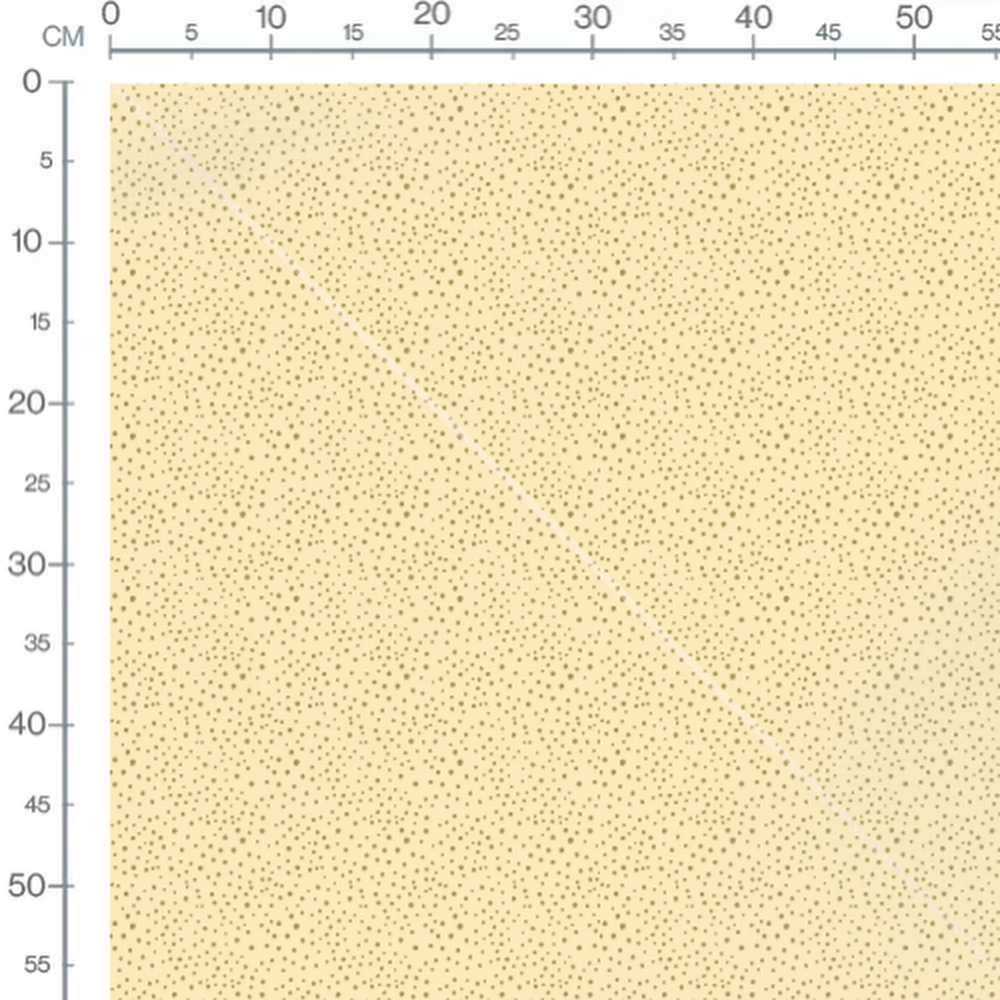 Tissu - Pois irréguliers beige
