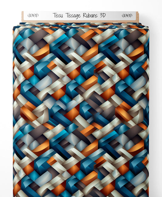 Tissu - Tissage Rubans 3D