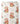 Tissu - Ours festif sur fond beige