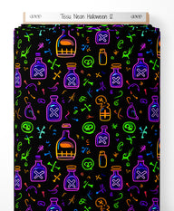 Tissu - Neon Halloween 12