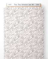 Tissu - Tissu Grossesse Line Art