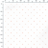 Tissu - Pois pastel uniformes