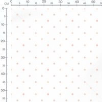 Tissu - Pois pastel uniformes